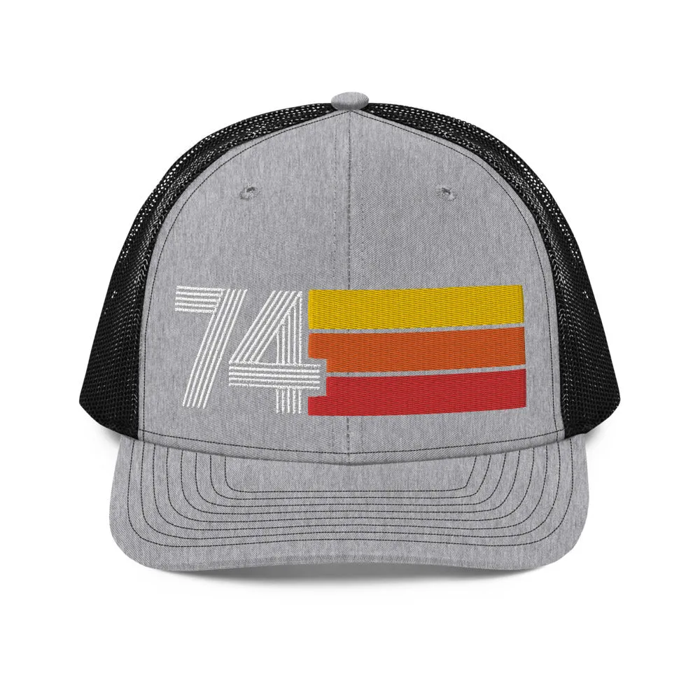 74 - 1974 Retro Richardson 112 Trucker Hat for Men Women