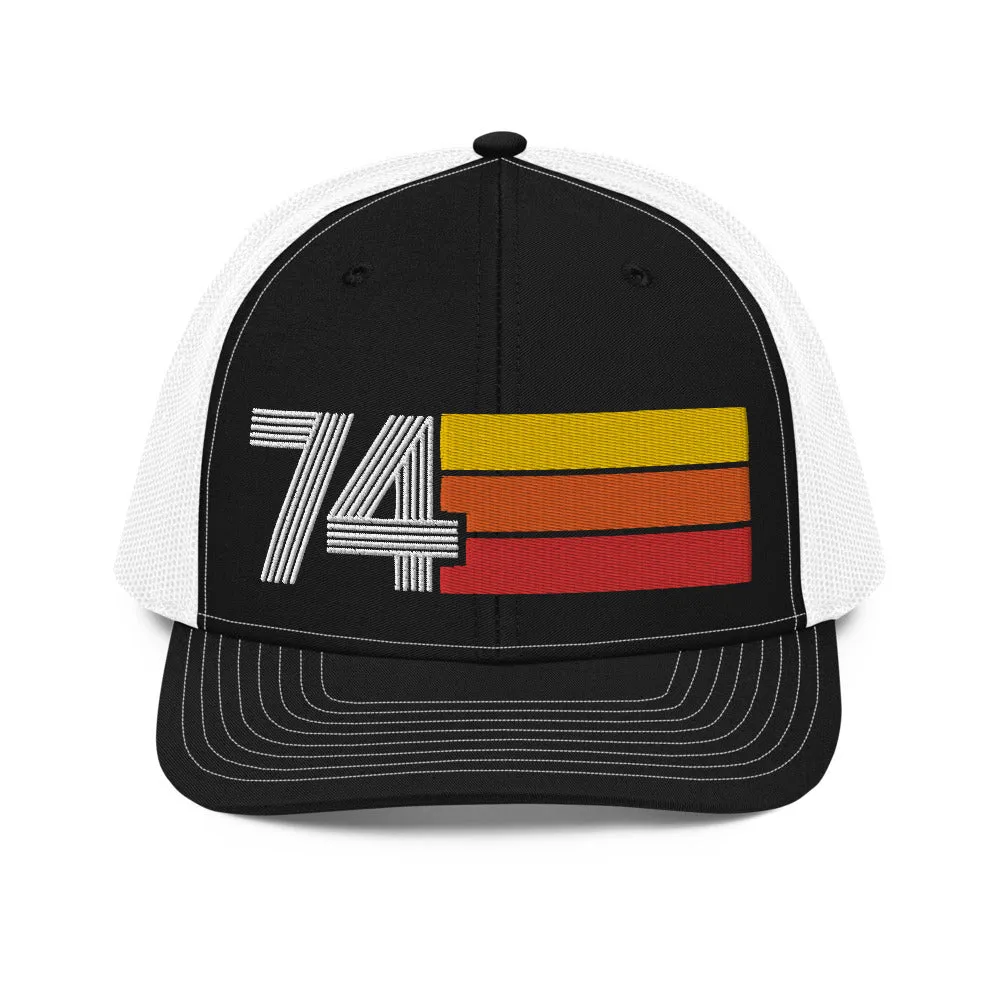 74 - 1974 Retro Richardson 112 Trucker Hat for Men Women