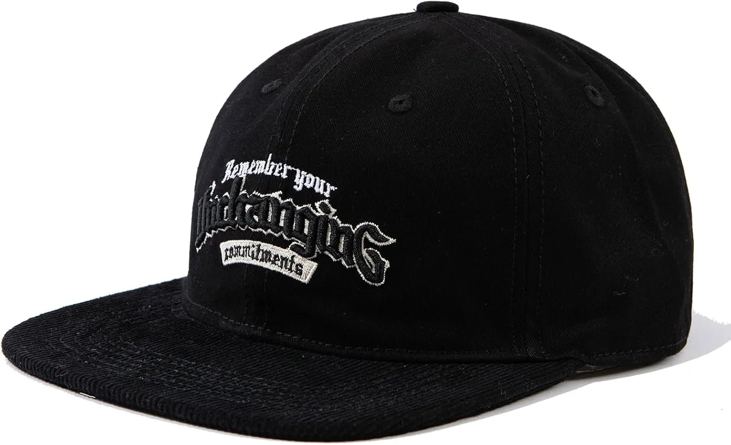 Adjustable Snapback Hat for Men Women Unisex Trucker Baseball Cap Flat Bill Brim Dad Hats Hip Hop Biker Board Cap