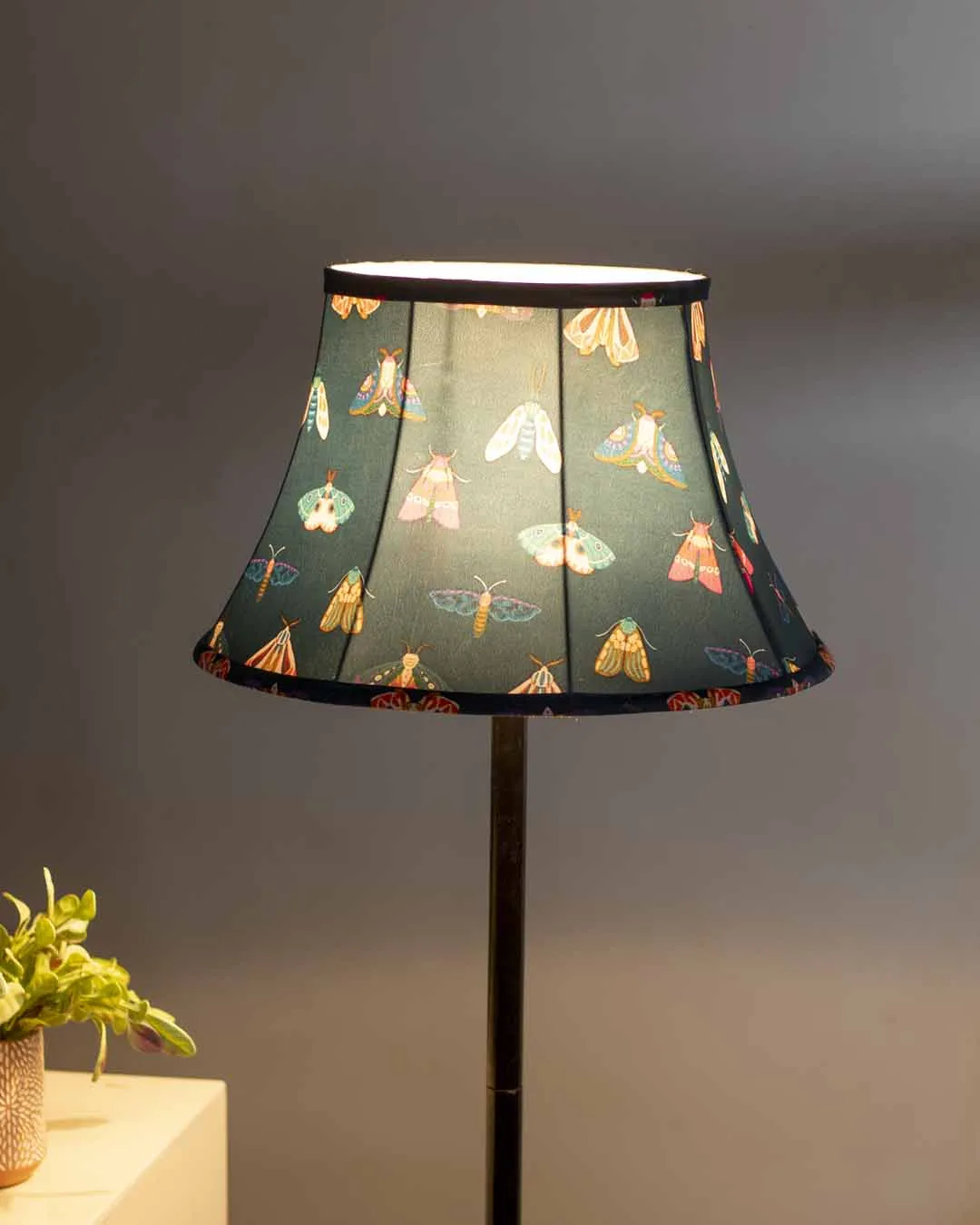 Butterfly Cotton Empire Lamp Shade - Large