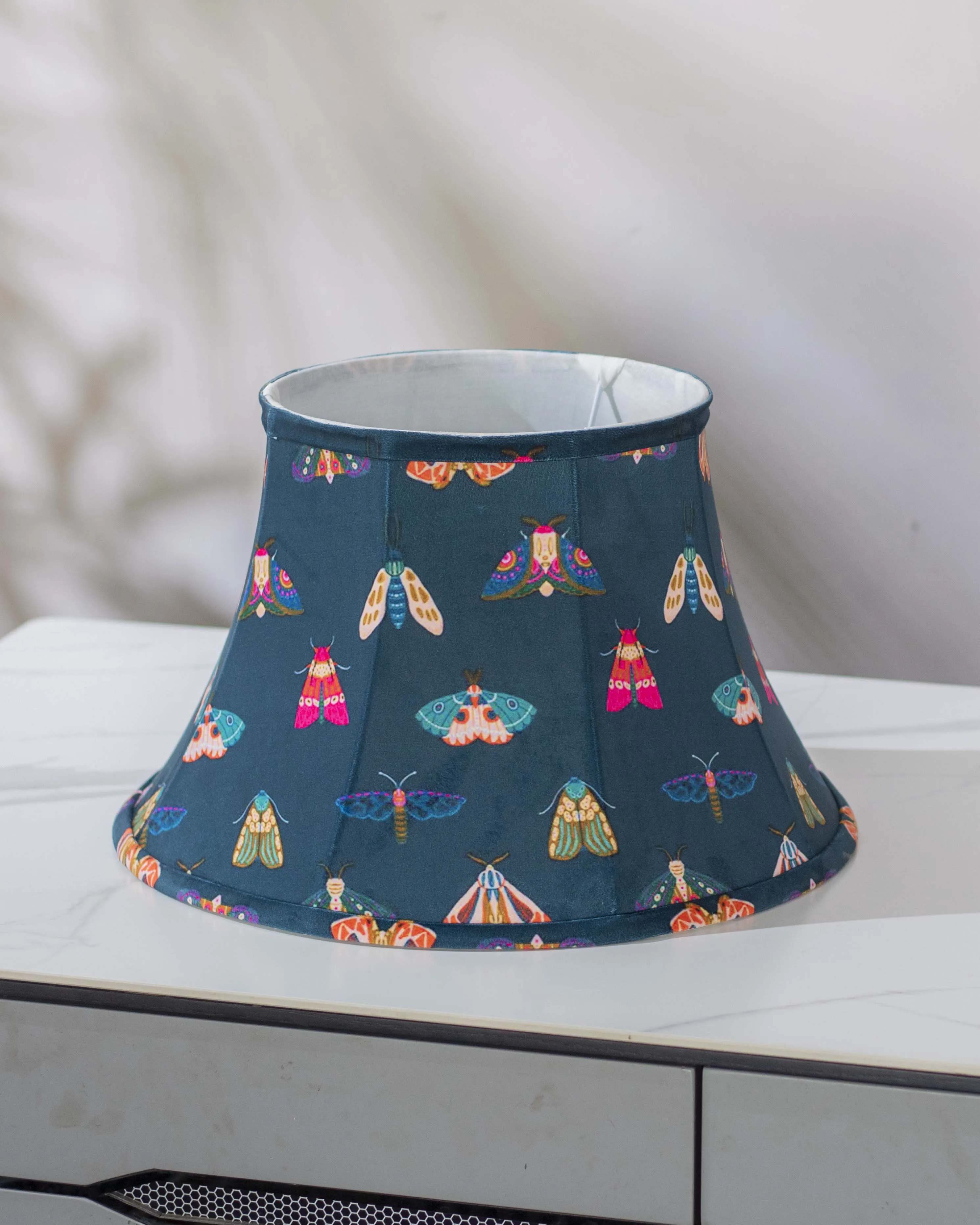 Butterfly Cotton Empire Lamp Shade - Large