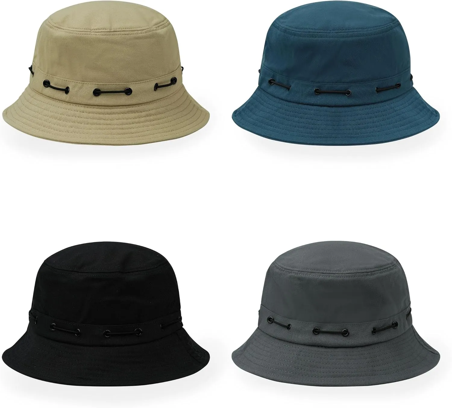 Clakllie Sun Hats for Women Men UV Protection Boonie Hats Summer Safari Jungle Hat Fishing Beach Hats UPF 50  Camping Hats