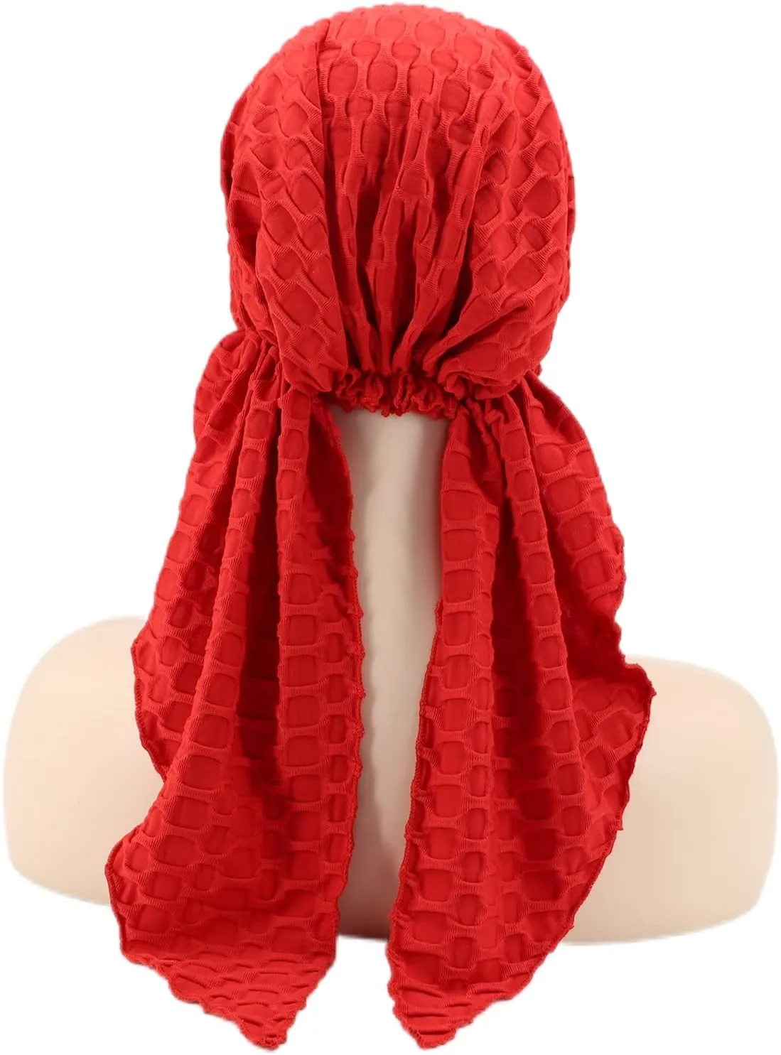 Coolwife Womens Chemo Cancer Turbans Cap Pre-Tied Hair Cover Wrap Hats Sleep Scarf Headwrap