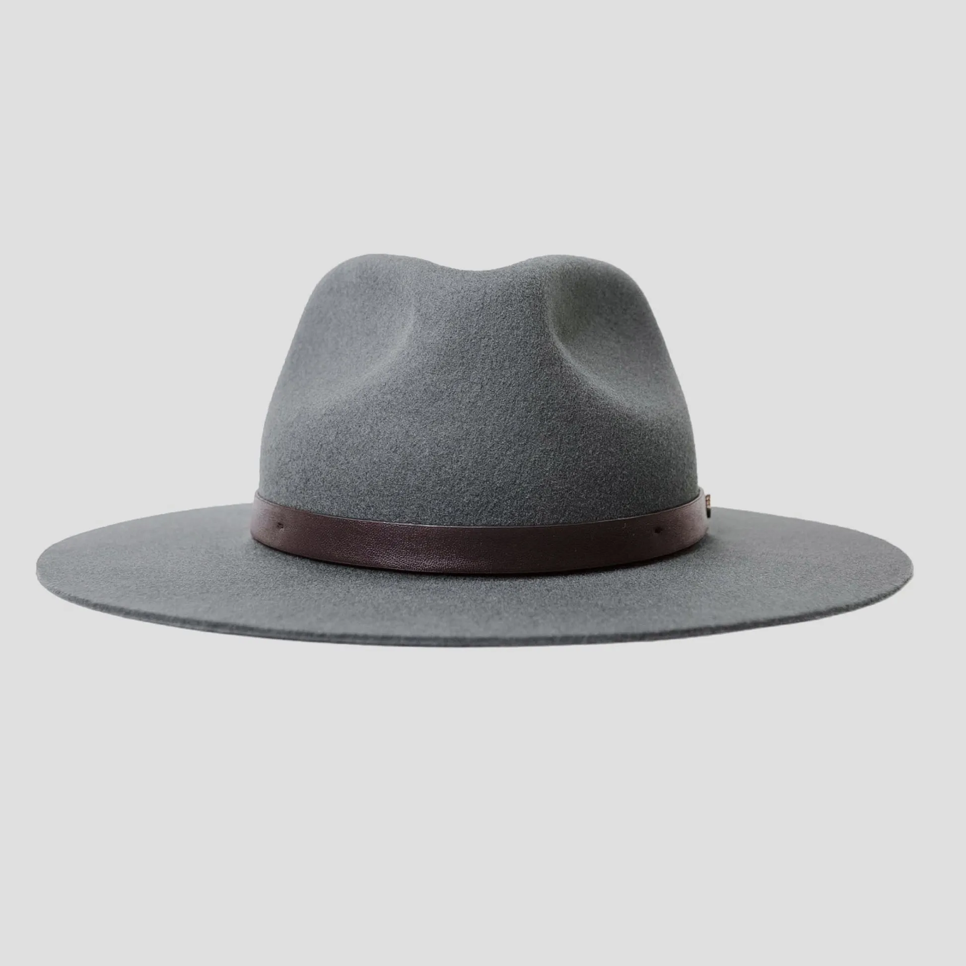 Dapper Men's Felt Fedora Hat  – Dark Olive