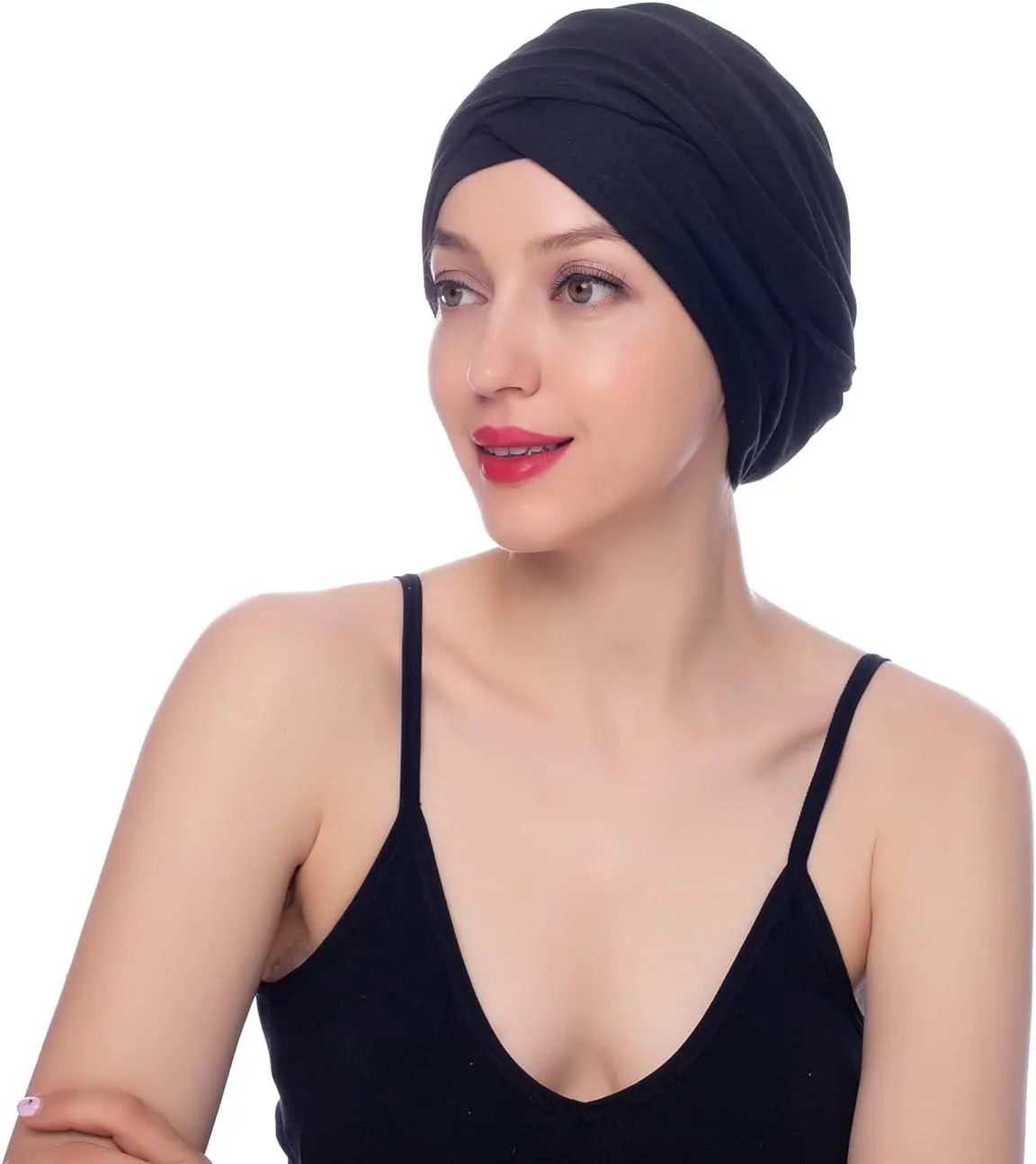 Ever Fairy Turban Head Wrap Scarf,African Women' Soft Long Scarf Shawl Hair Bohemian Headwrap Stretch Headband Tie