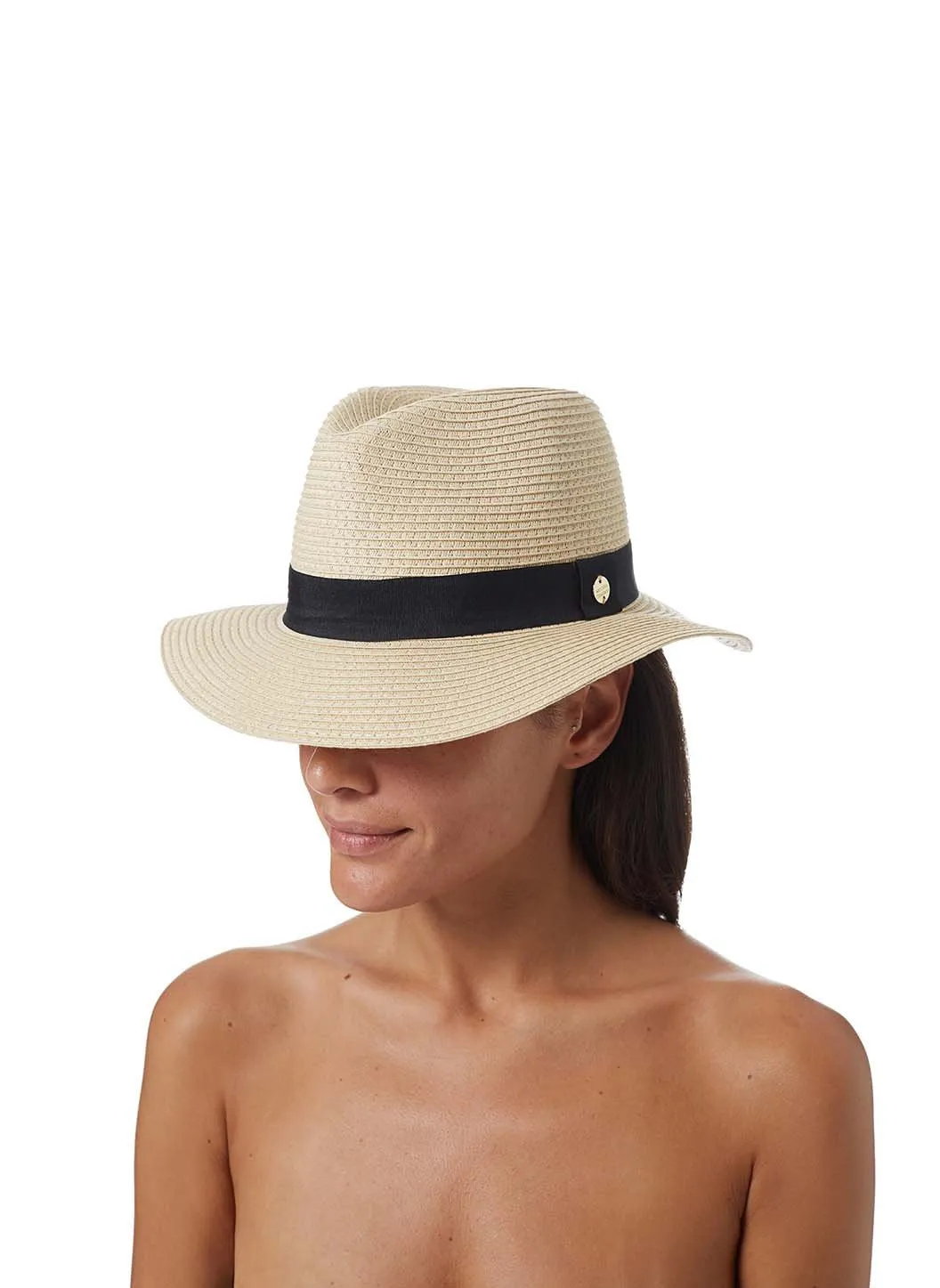 Fedora Beige/Black