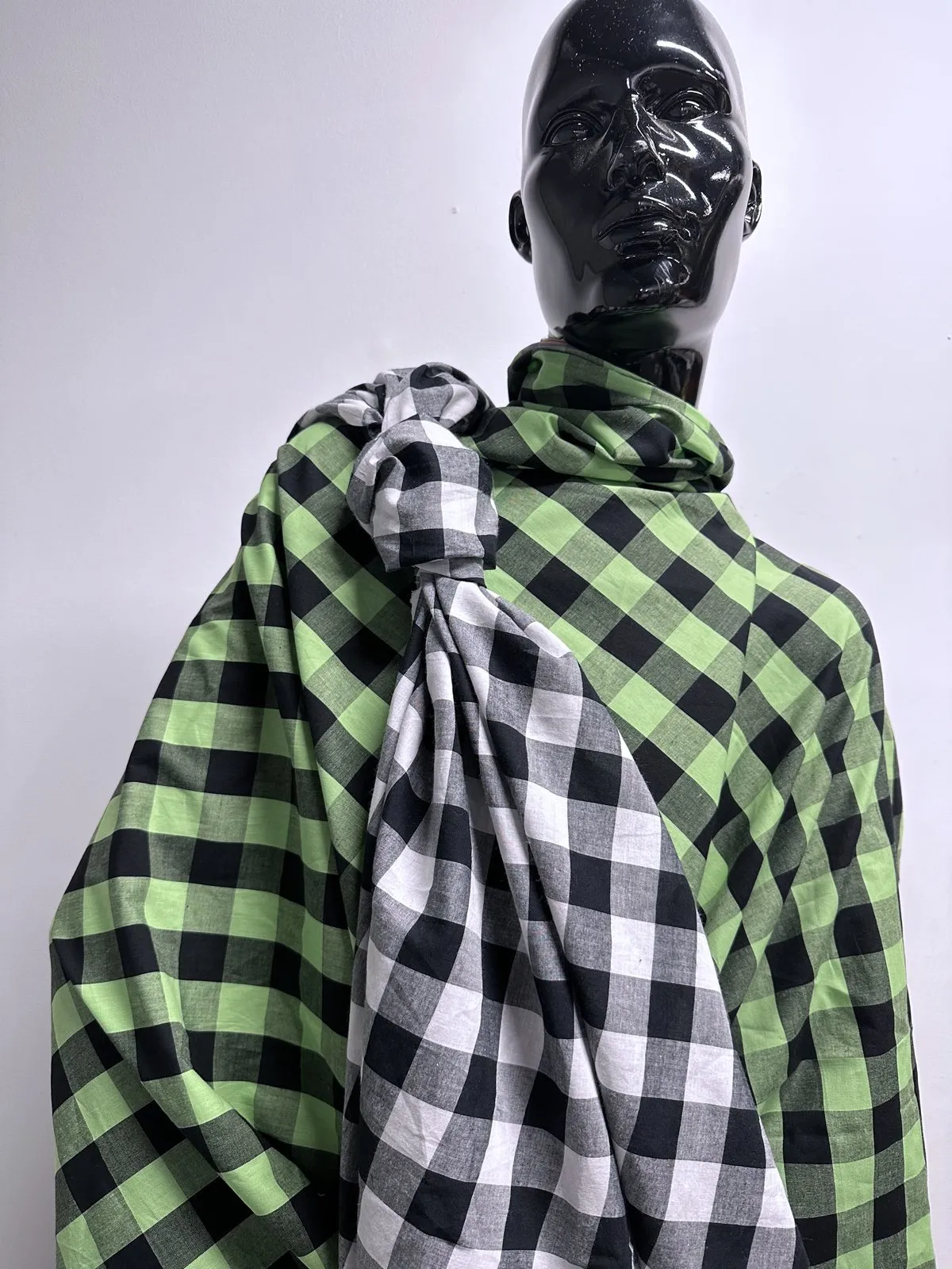 Gingham Pairing 6 Yards Total
