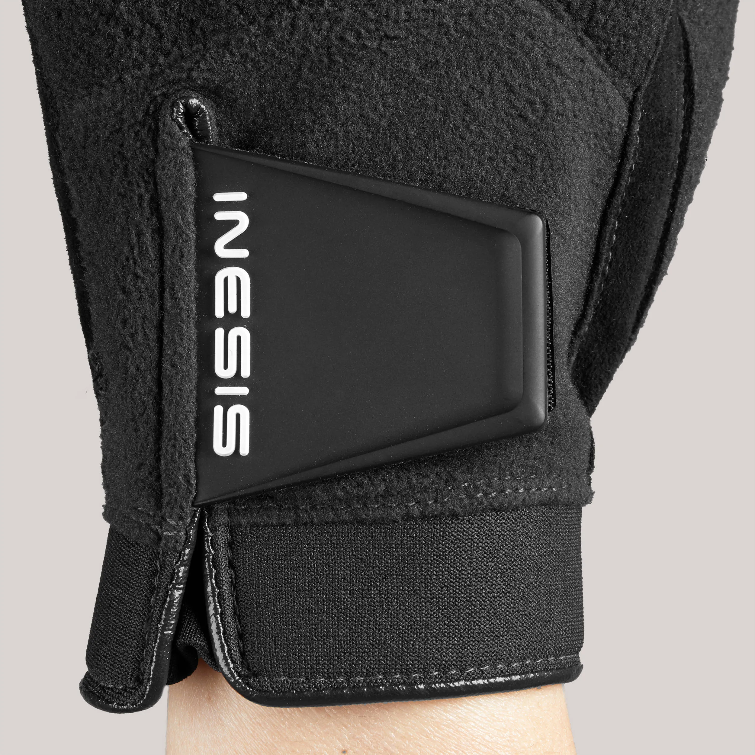 Golf gloves warm CW women's dark blue INESIS, black blue