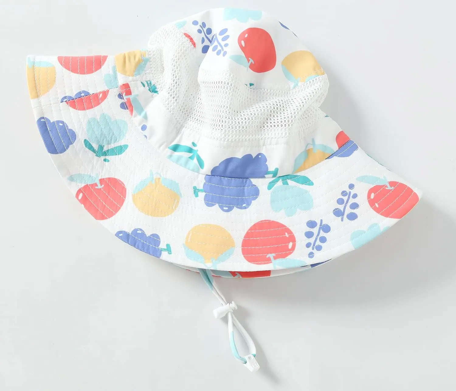 Home Prefer UPF50  Wide Brim Sun Hat Boys Girls Sun Protection Hat Zoo Beach Swim Safari Bucket Hat for Baby Toddler Kid