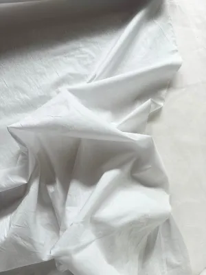 Japanese Mill White Cotton Shirting