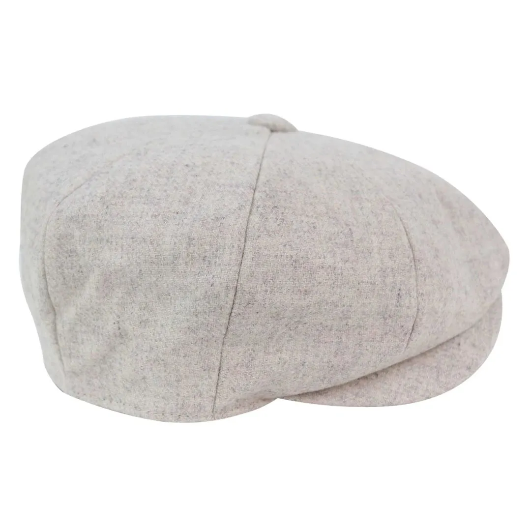 Kyra - Men's 8 Panel Peaky Gatsby Gangster Grandad Hat Newsboy Flat Cap