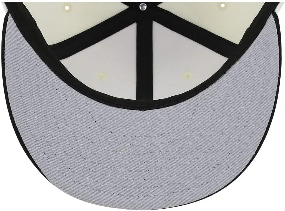 Lids Blank Premium Full Court w/Colored Under Visor Fitted Cap