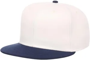 Lids Blank Premium Full Court w/Colored Under Visor Fitted Cap