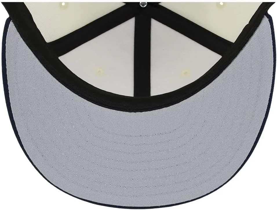 Lids Blank Premium Full Court w/Colored Under Visor Fitted Cap