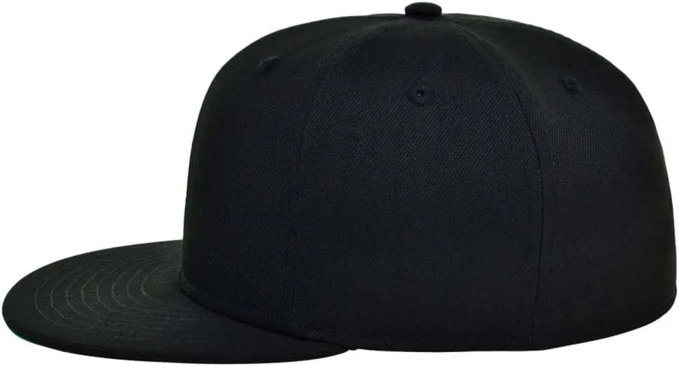 Lids Blank Premium Full Court w/Colored Under Visor Fitted Cap