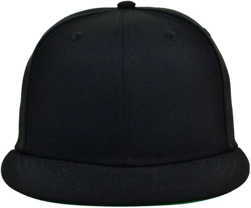 Lids Blank Premium Full Court w/Colored Under Visor Fitted Cap