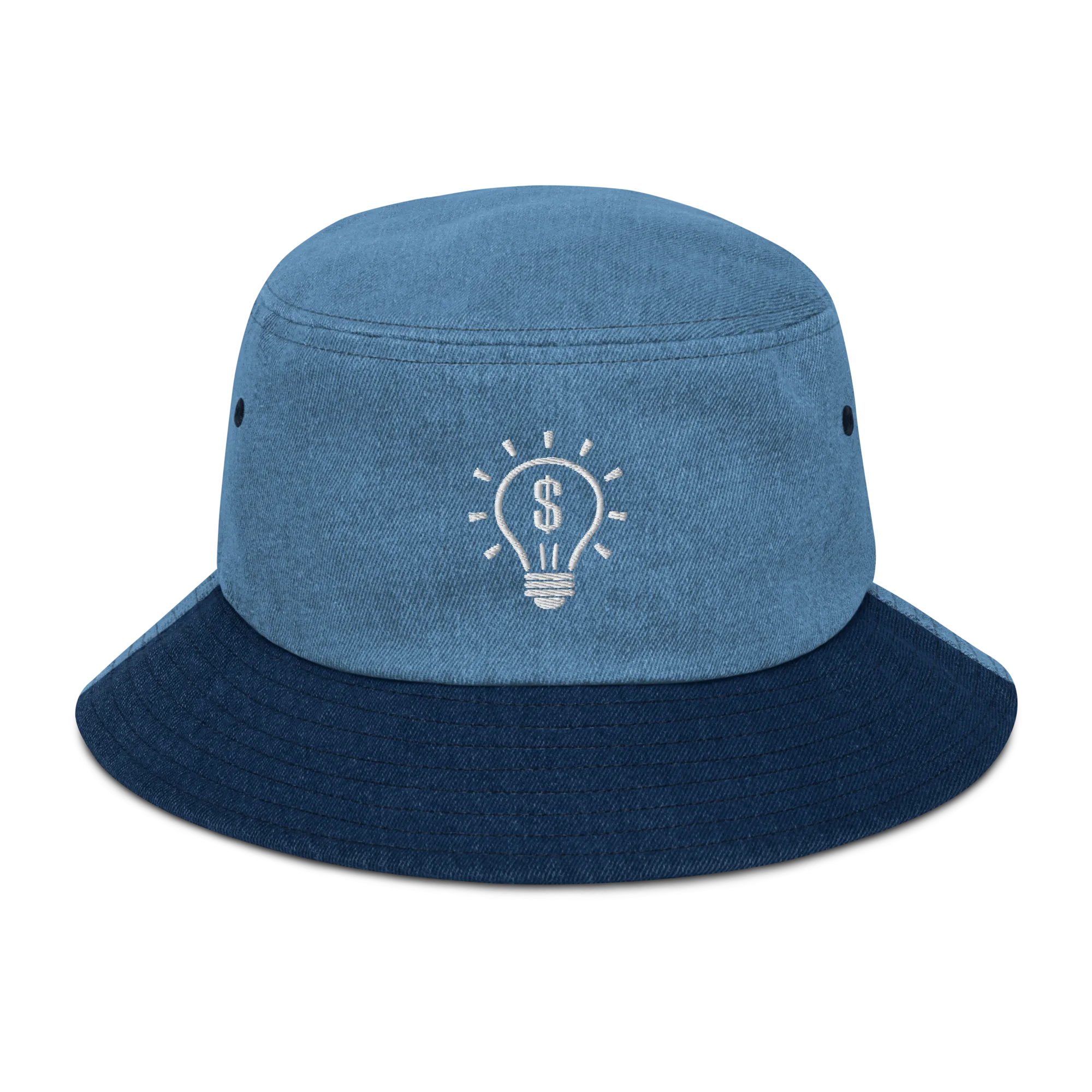 MDM Logo Denim Bucket Hat