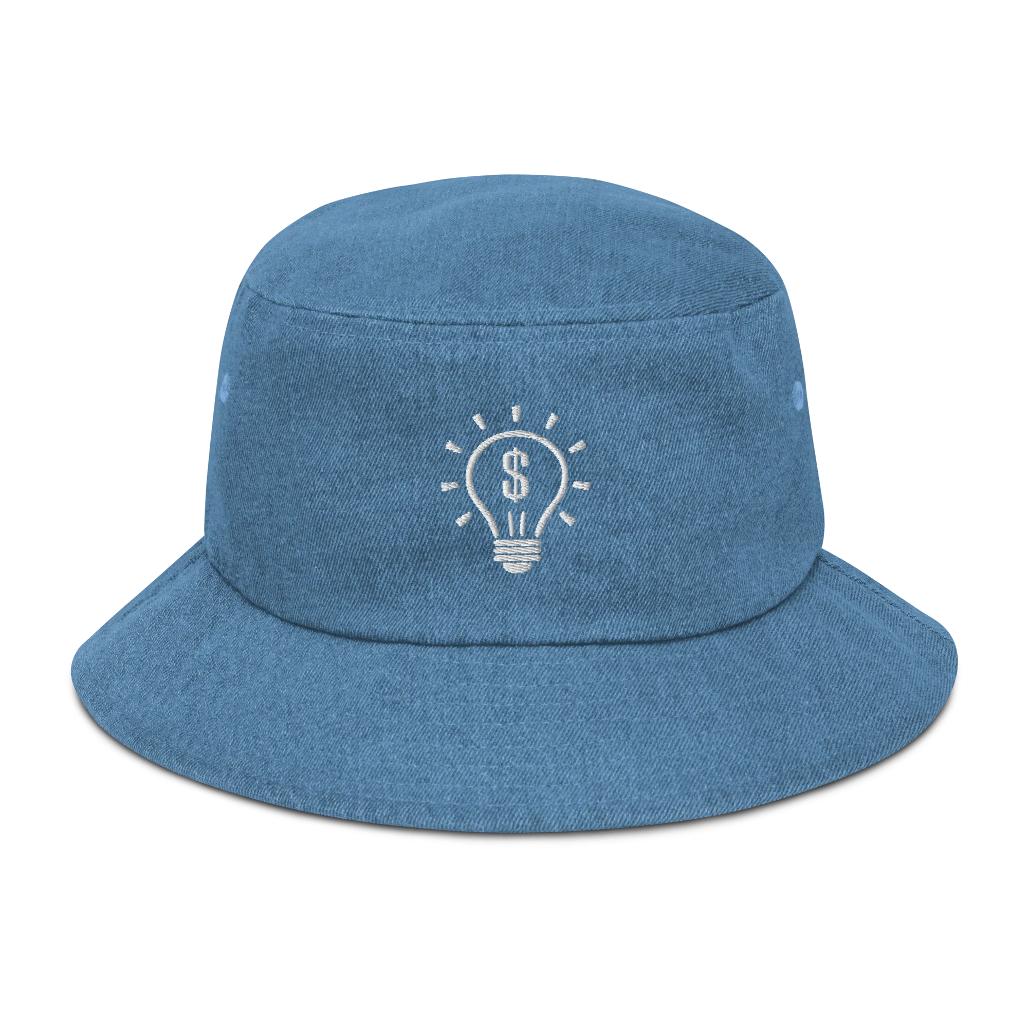 MDM Logo Denim Bucket Hat