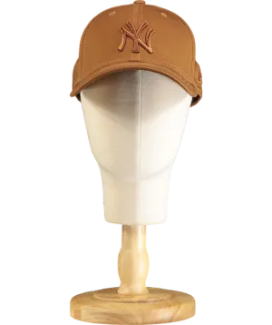New Era Brown Curved Brim Logo New York Yankees Cap UK M/L