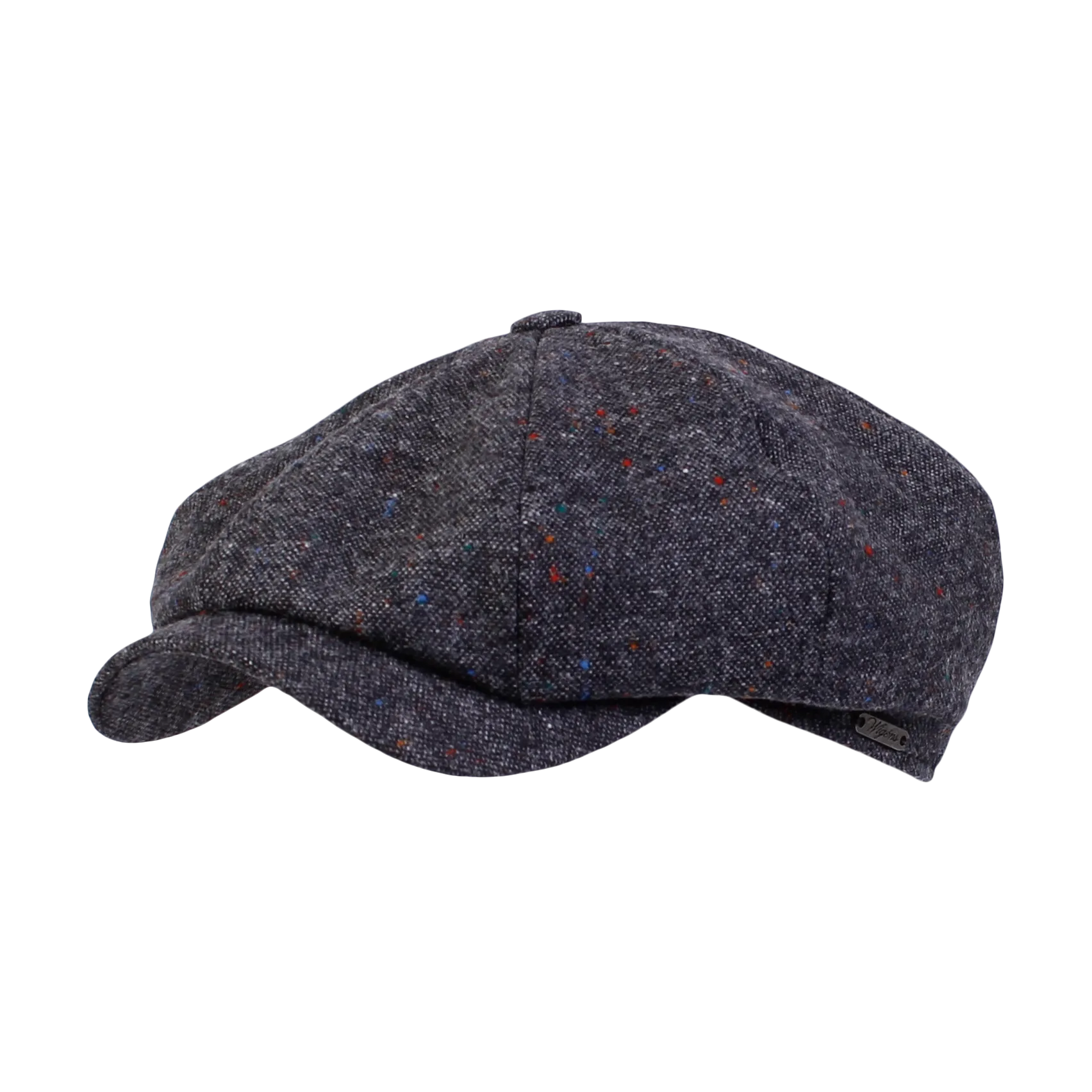 Newsboy Retro Cap in Wool Donegal (Choice of Colors) by Wigens