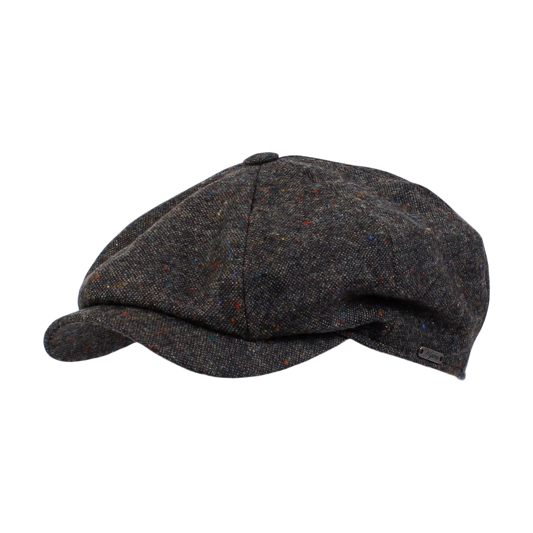 Newsboy Retro Cap in Wool Donegal (Choice of Colors) by Wigens