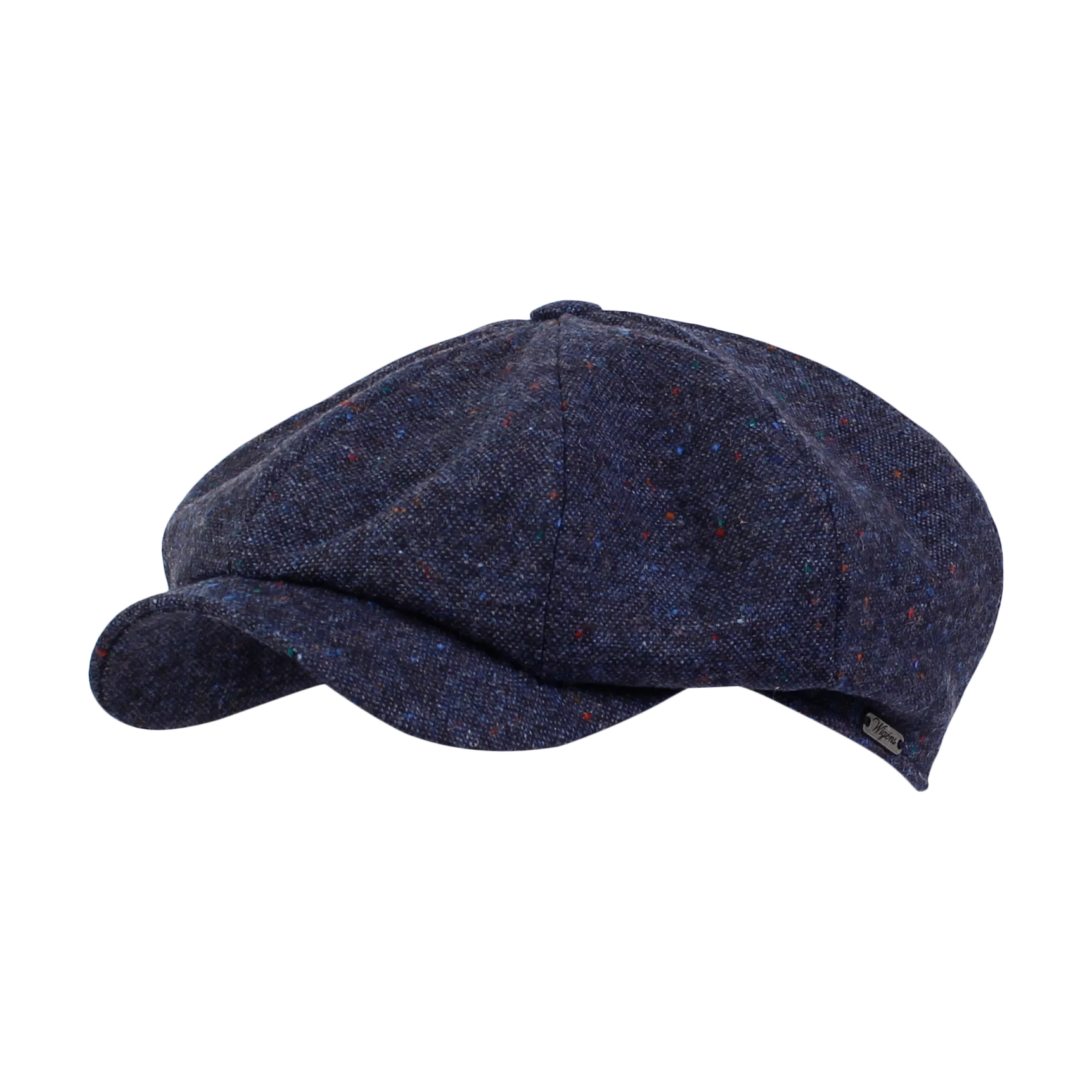 Newsboy Retro Cap in Wool Donegal (Choice of Colors) by Wigens