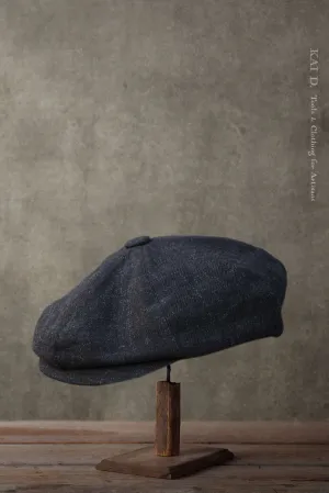 Peaky Hat - Stipple Linen Wool - M, L, XL