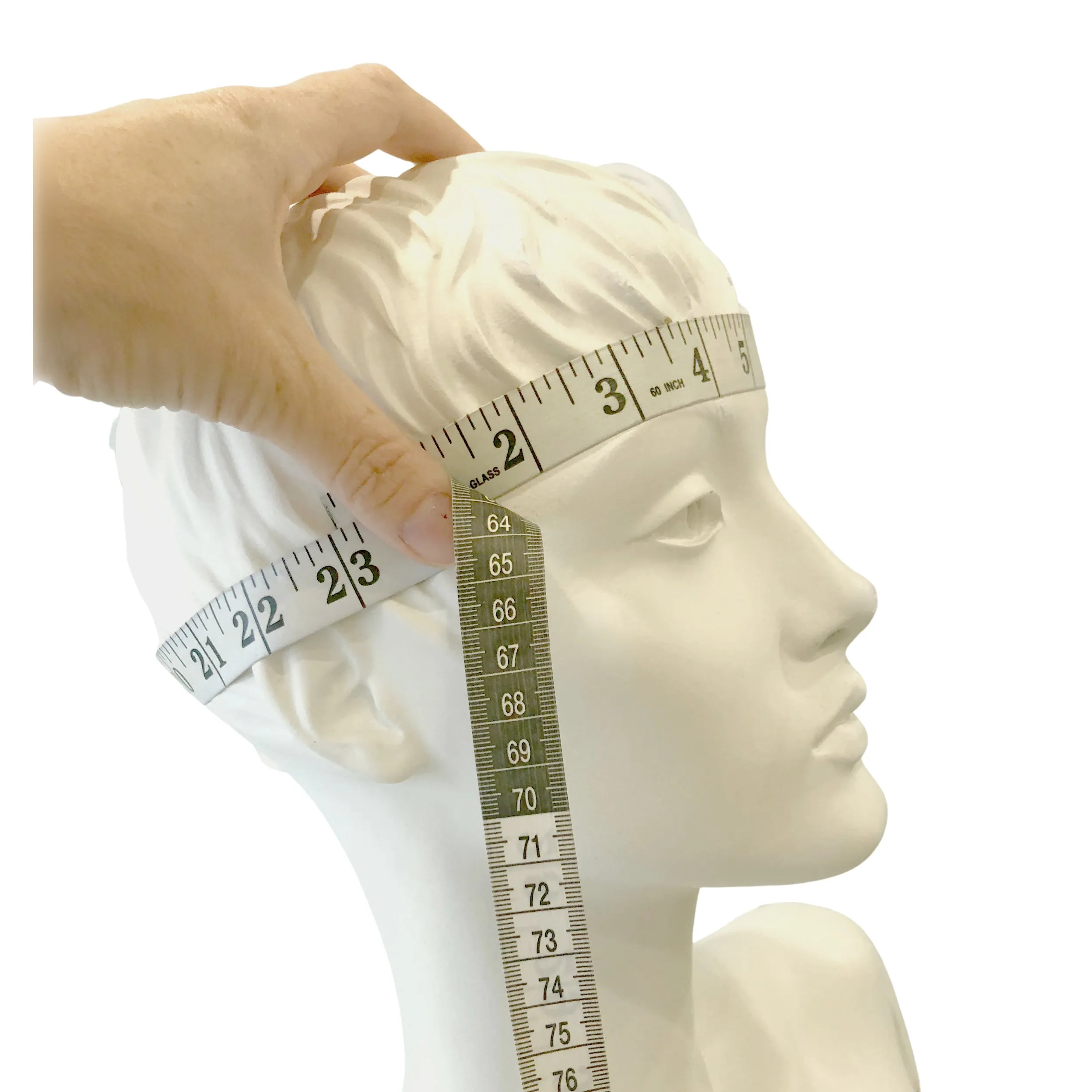Pink White and Gray Linen Cloche Hat for Women | The Audrey