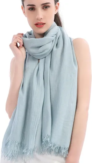 Premium Women Extreme Soft Scarf Wrap Shawl For Any Season, Super Size, Rich Color Choice