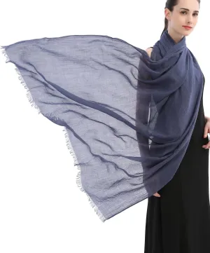 Premium Women Extreme Soft Scarf Wrap Shawl For Any Season, Super Size, Rich Color Choice