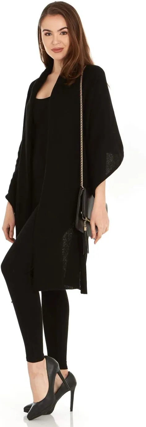 Velanio Cashmere 100% Cashmere Knitted Wrap Pashmina Shawl Extra Large Scarf Stole for Women Travel