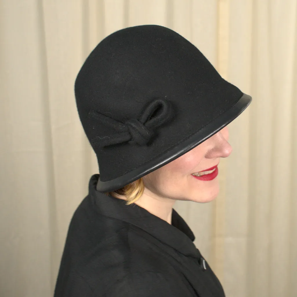Vintage 1970s does 1920s Black Hat