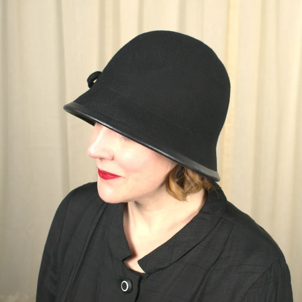 Vintage 1970s does 1920s Black Hat