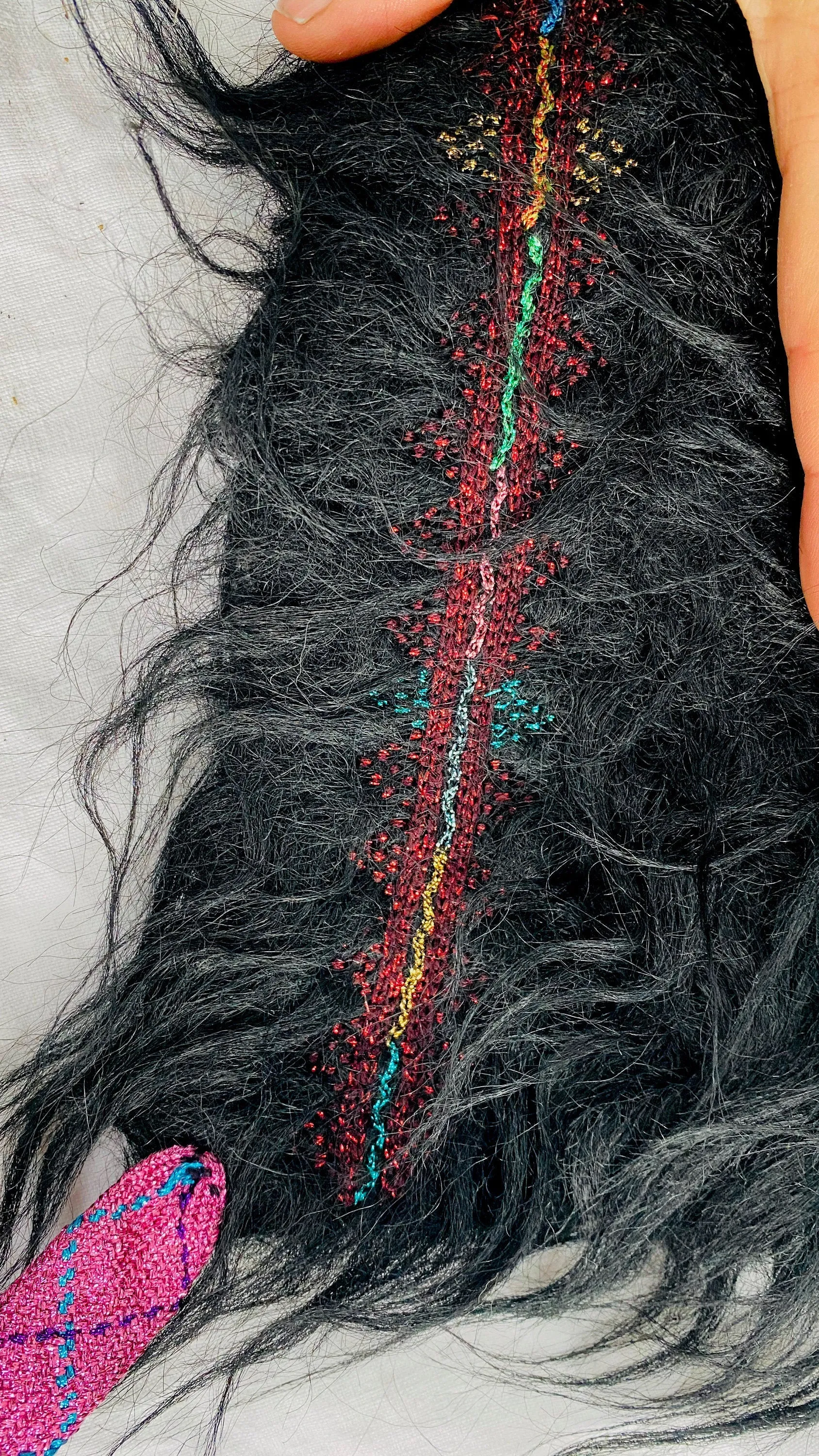 Wool Shawl with Tassels. Mayan. Chamula. Mexico